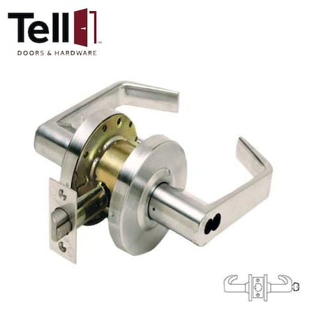 Tell LC2684 CTL IC -Cortland Grade 2 Lever - Classroom US26D TELL-CL102262